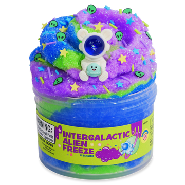PeachyBbies 7 oz Intergalactic Alien Freeze Slime