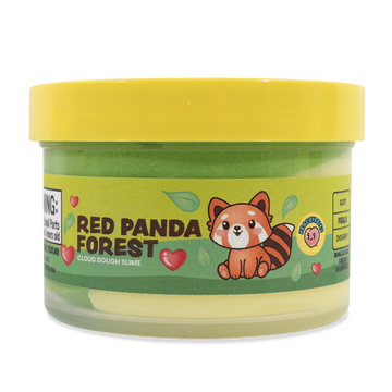 PeachyBbies 7 oz Red Panda Forest Slime
