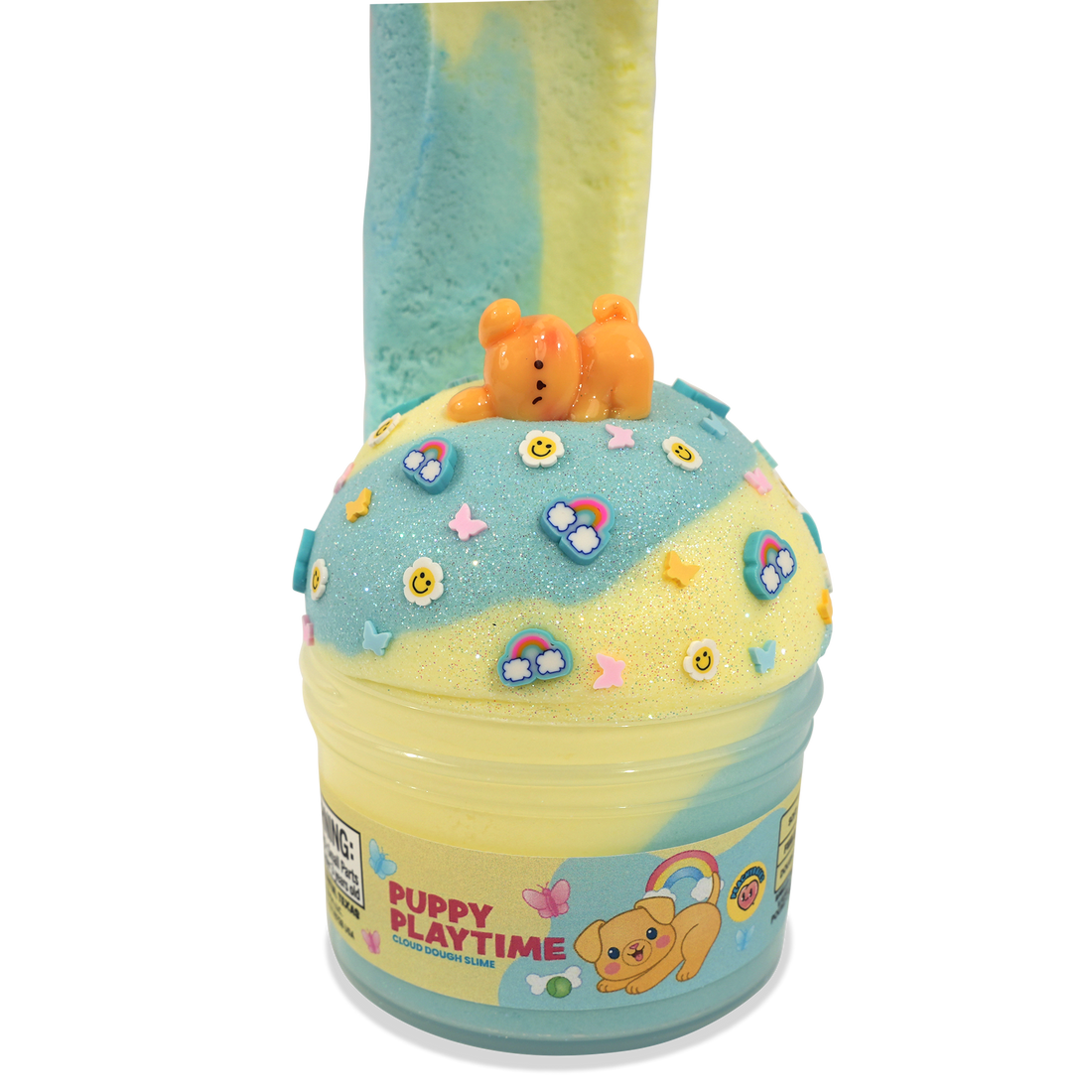 PeachyBbies 7 oz Puppy Playtime Slime
