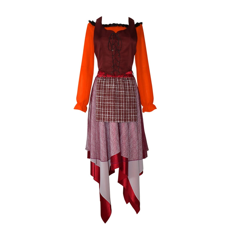 Retro Middle Ages Halloween Party Cosplay Dress