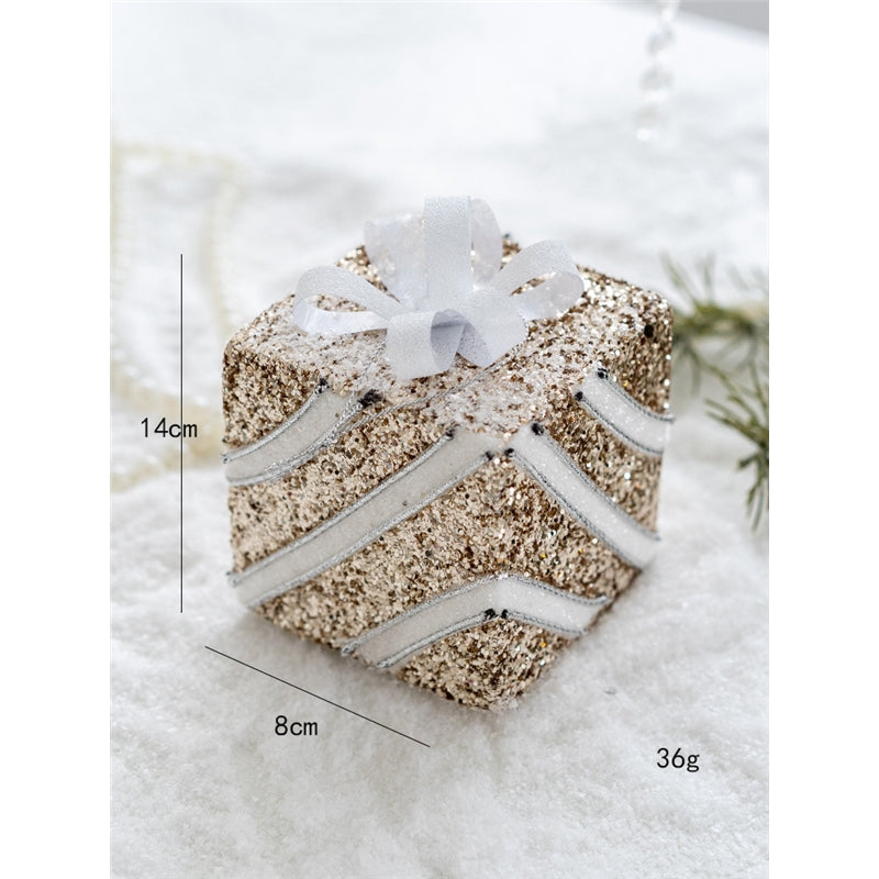 Champagne Gold Christmas Gift Box