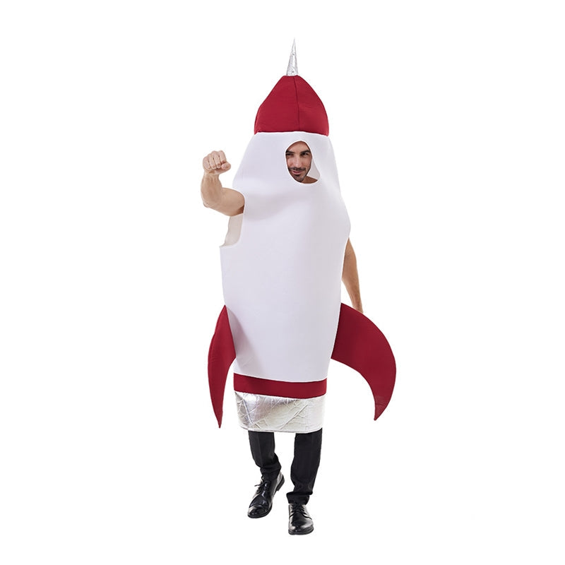 Adults Rocket Cosplay Halloween Party Stage Costume