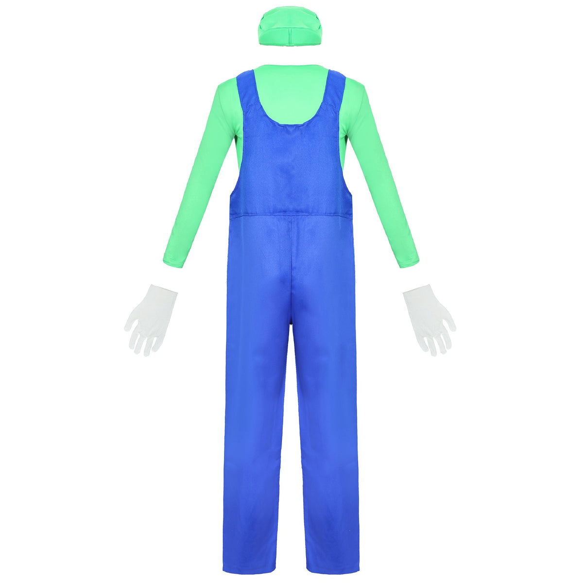 Mario Luigi Costume Adult Halloween Cosplay For Men Women