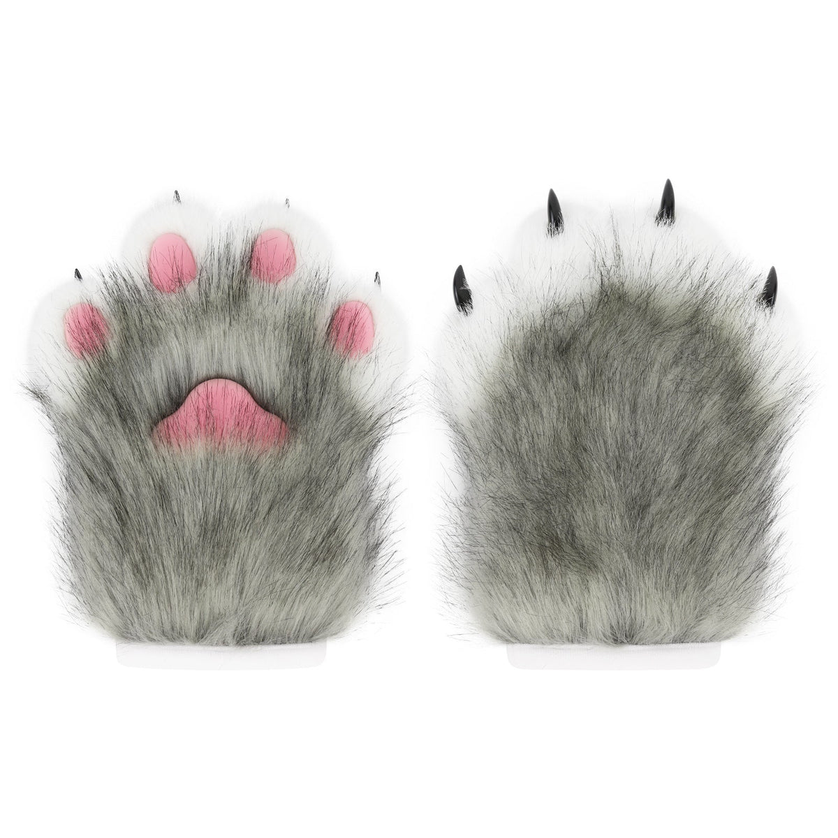 Fursuit Parts Plush Cat Paw Fox Gloves Cosplay Resin Nails In Stock
