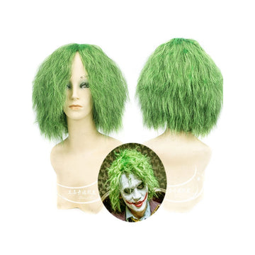 Halloween Clown Cosplay Green Anime Wig