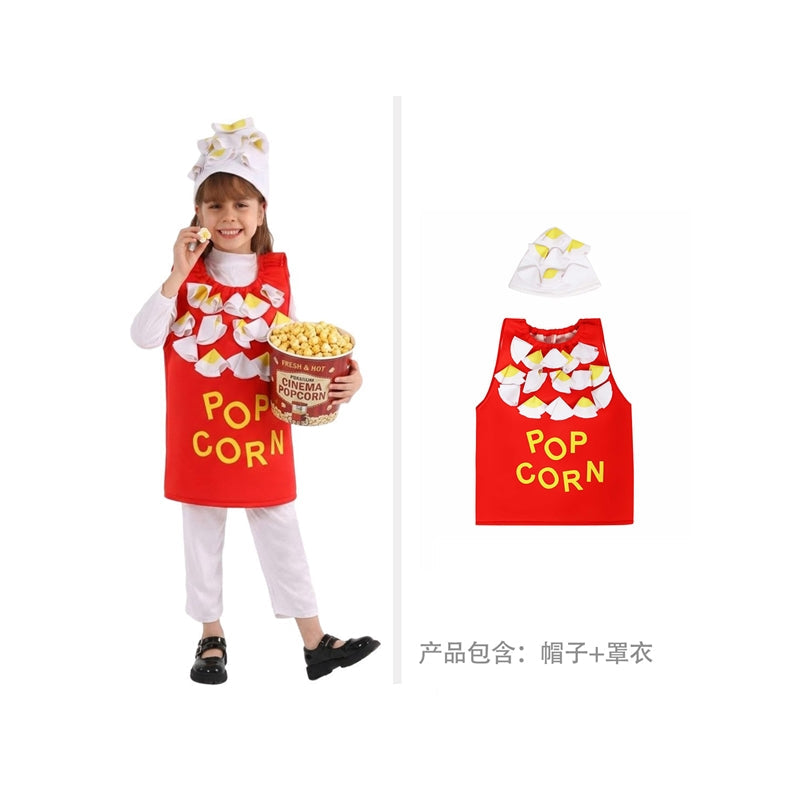 Halloween Kids Costume Role Play Food Cosplay Outfit