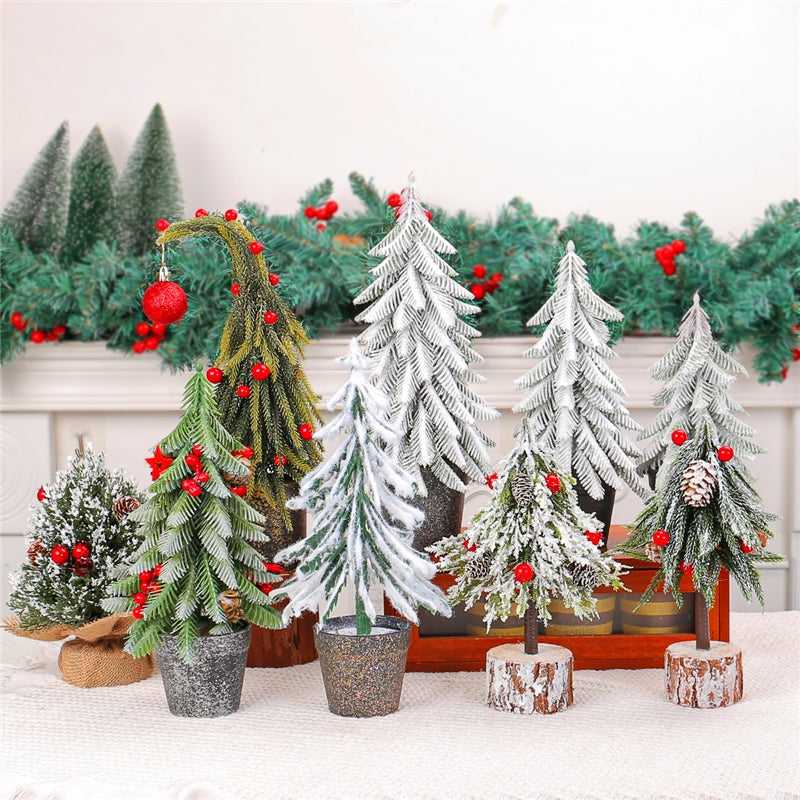 Artificial Red Berry Mini Christmas Tree