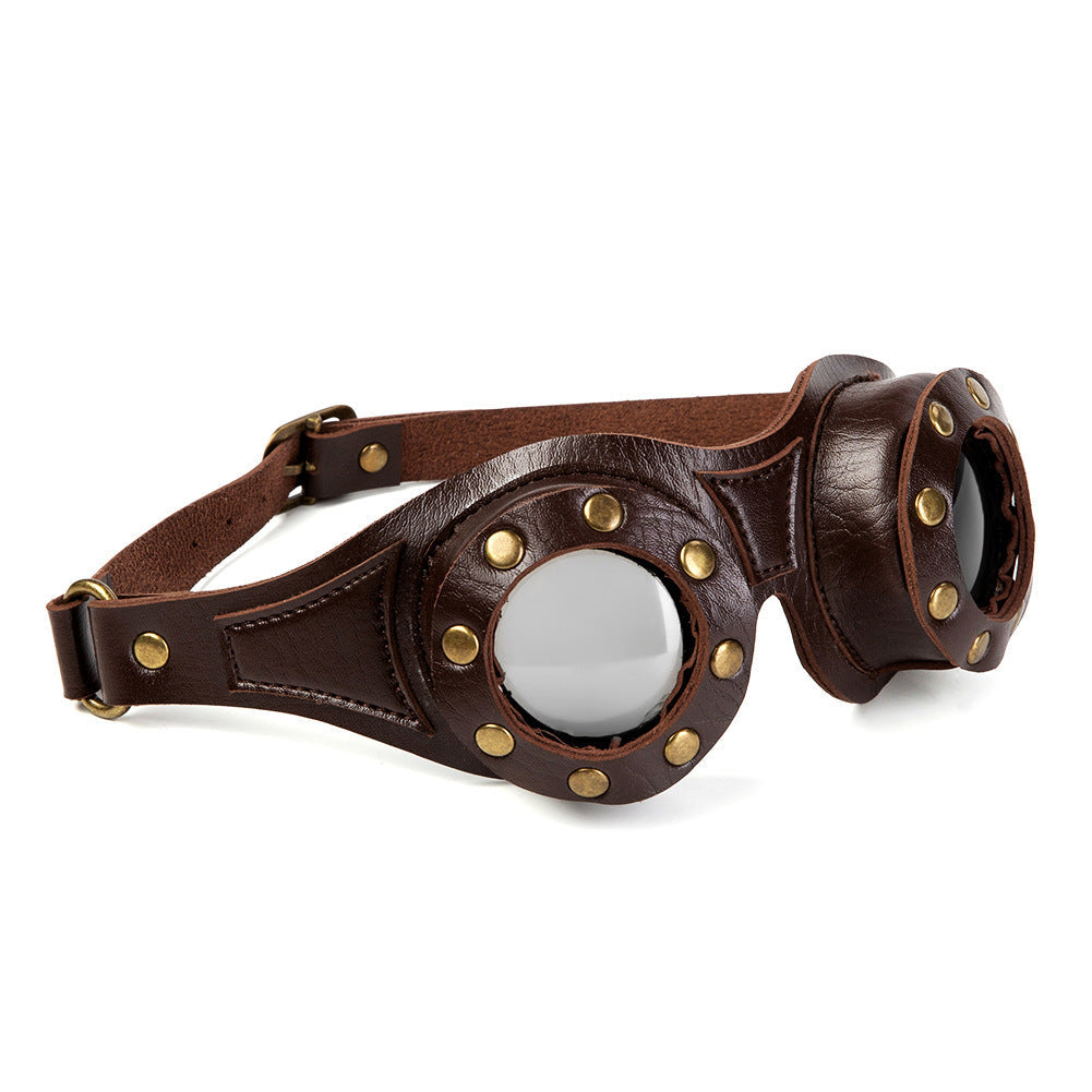 Steampunk Industrial Retro Goggles For Halloween Cosplay Gothic Outdoor Accessories