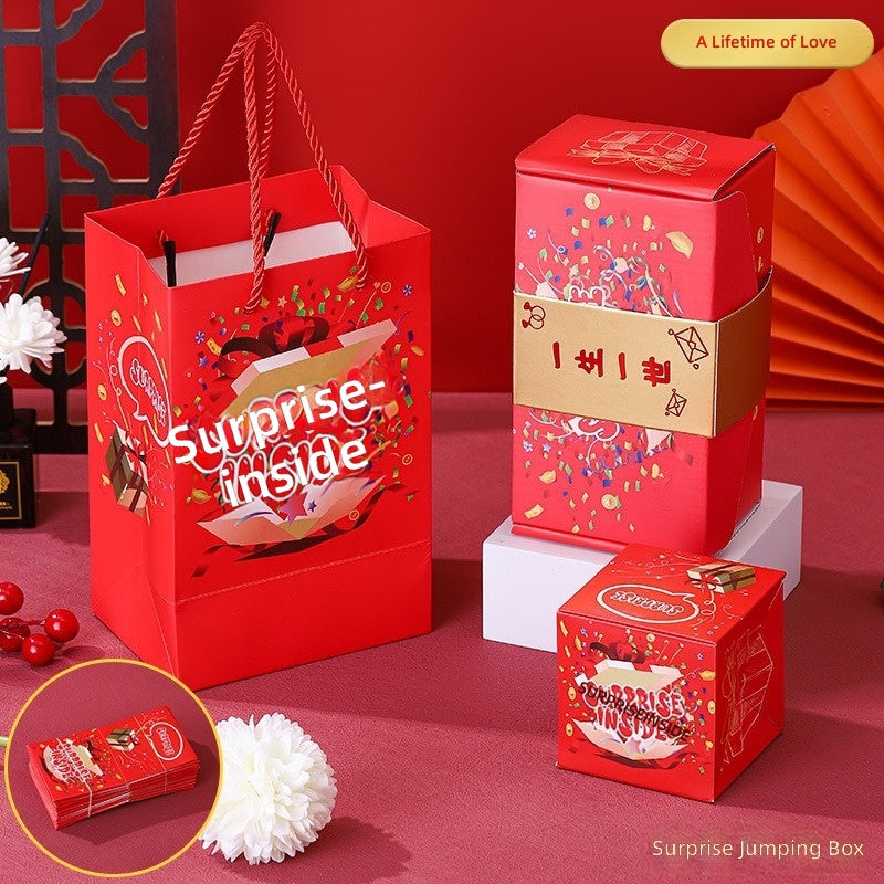 Birthday Gift Surprise Pop-Up Box Christmas Present