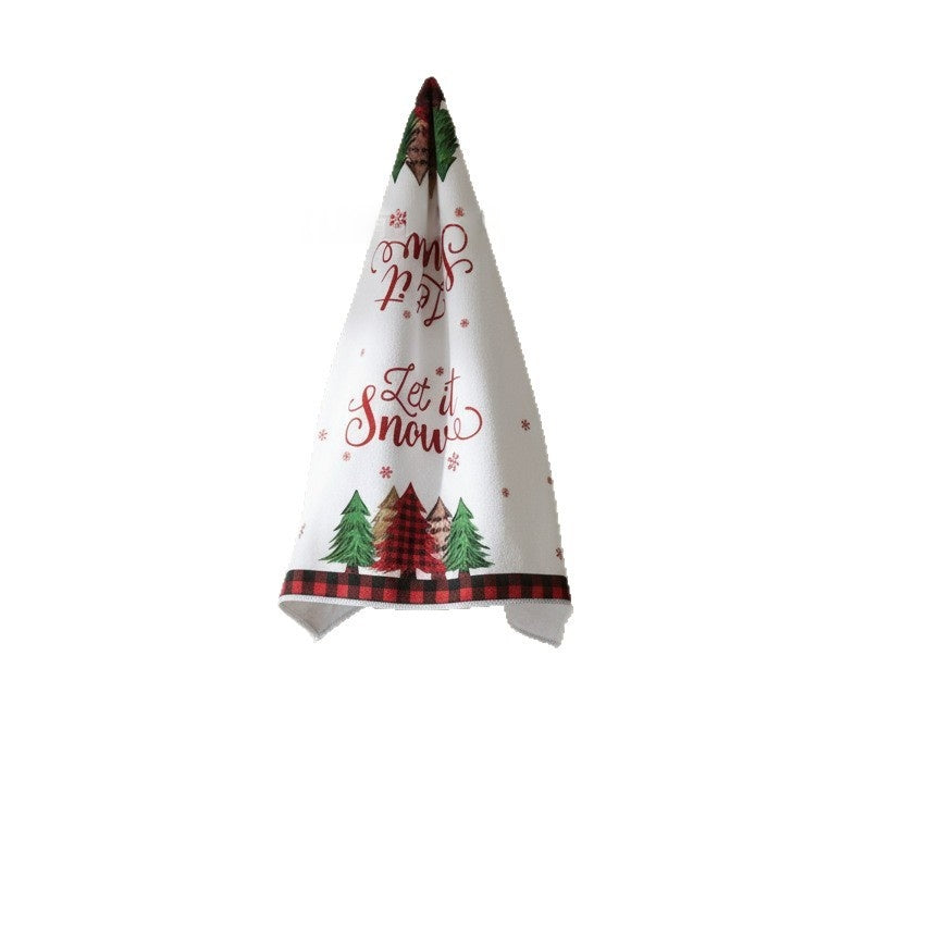 Christmas 6-Piece Kitchen Cleaning Cloth Set