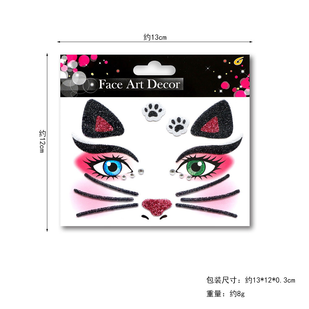 Halloween Black Cat Ears Headband With Bell Costume