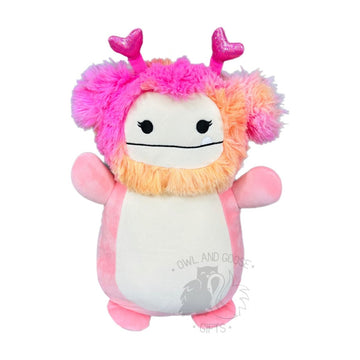Squishmallow 14 Inch Caparinne the Pink Bigfoot Valentine Hug Mees Plush Toy