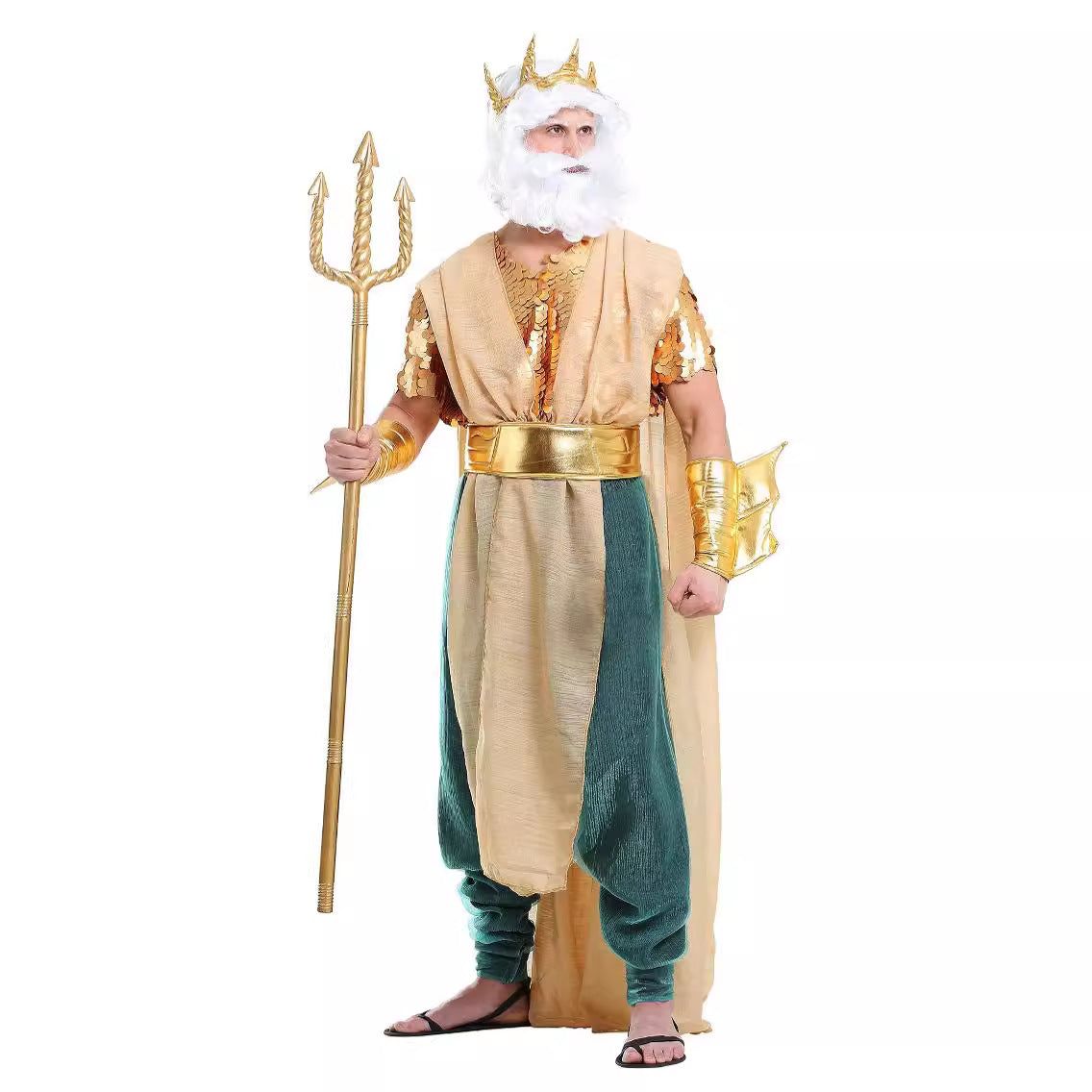 Halloween Costume Adult Couple Aquaman Cleopatra Pharaoh King Queen