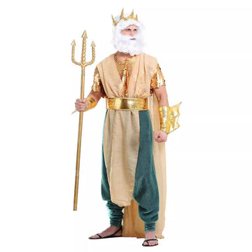 Halloween Costume Adult Couple Aquaman Cleopatra Pharaoh King Queen