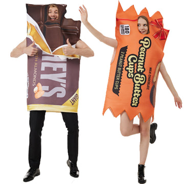 Halloween Costume Halloween Peanut Butter Chocolate Bar Cosplay