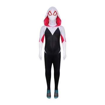 Spider-Gwen Cosplay Suit For Kids And Adults
