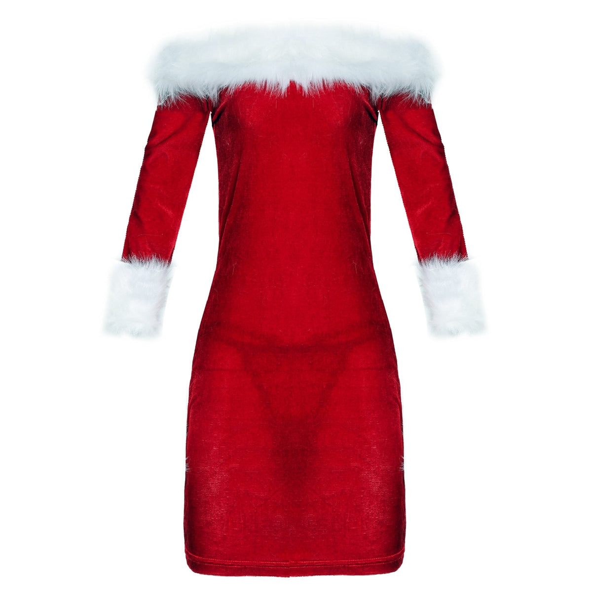 Christmas Costume Women's Dress S-XXL Long Sleeve