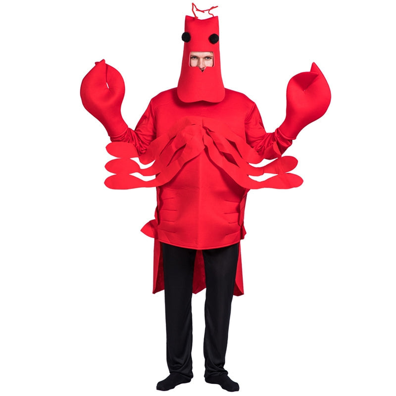 Crab Lobster Cosplay Halloween Party Stage Costume