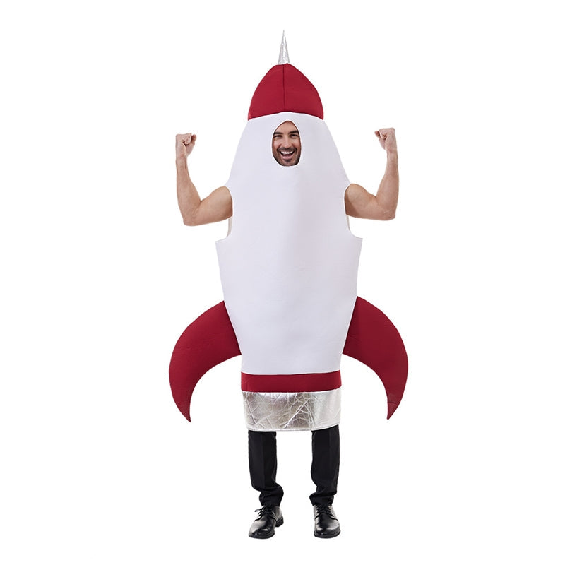 Adults Rocket Cosplay Halloween Party Stage Costume