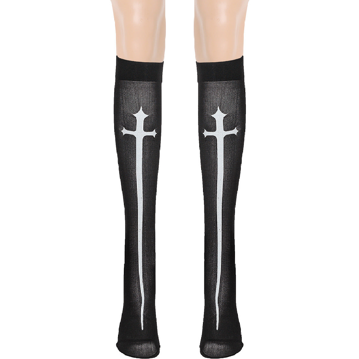 S-XXL Halloween Nun Costume PU Leather Punk Cosplay Uniform