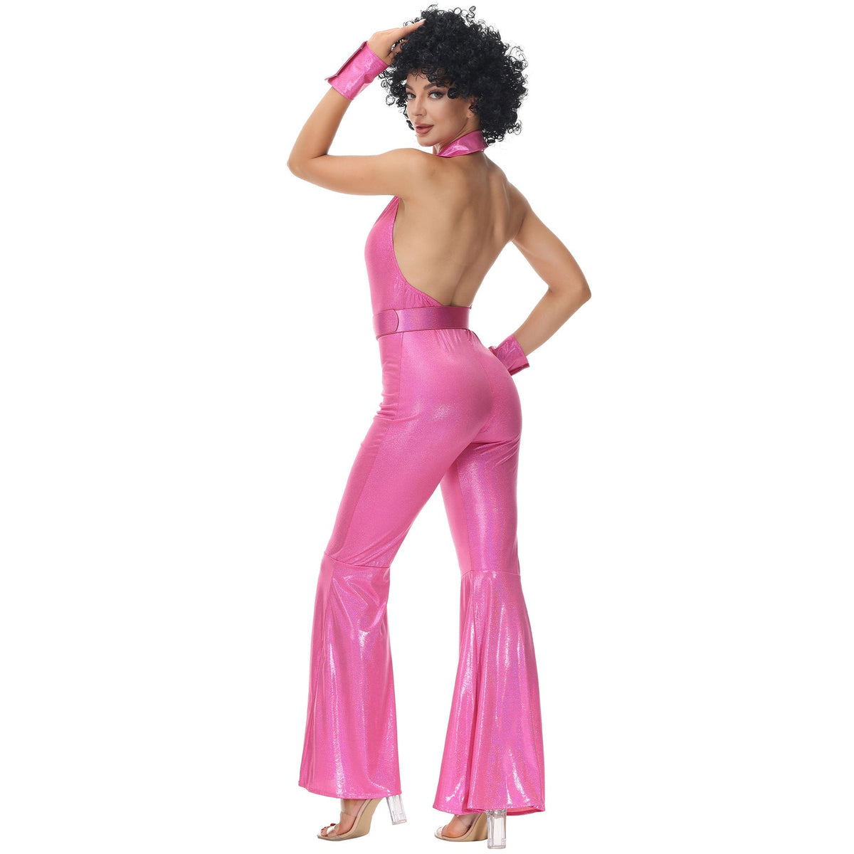Women's 70S Disco Costume M-XL For Halloween & Cosplay