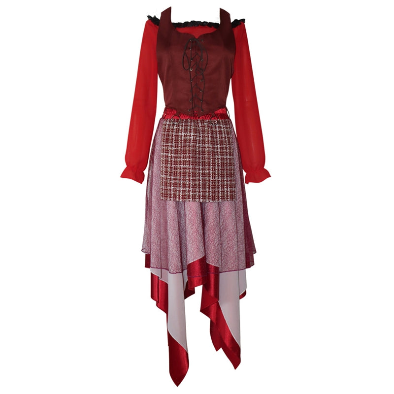 Retro Middle Ages Halloween Party Cosplay Dress