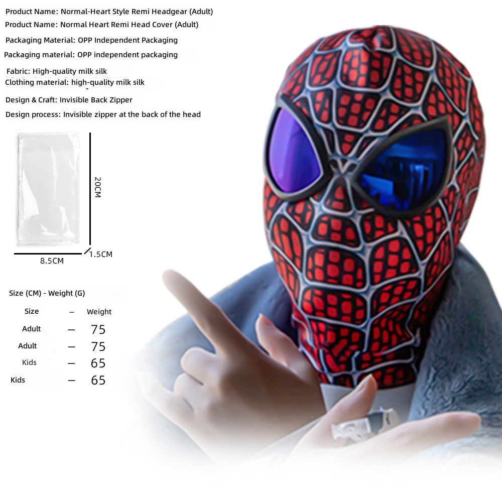Miles Morales Spider-Man Mask Costume Halloween Cosplay