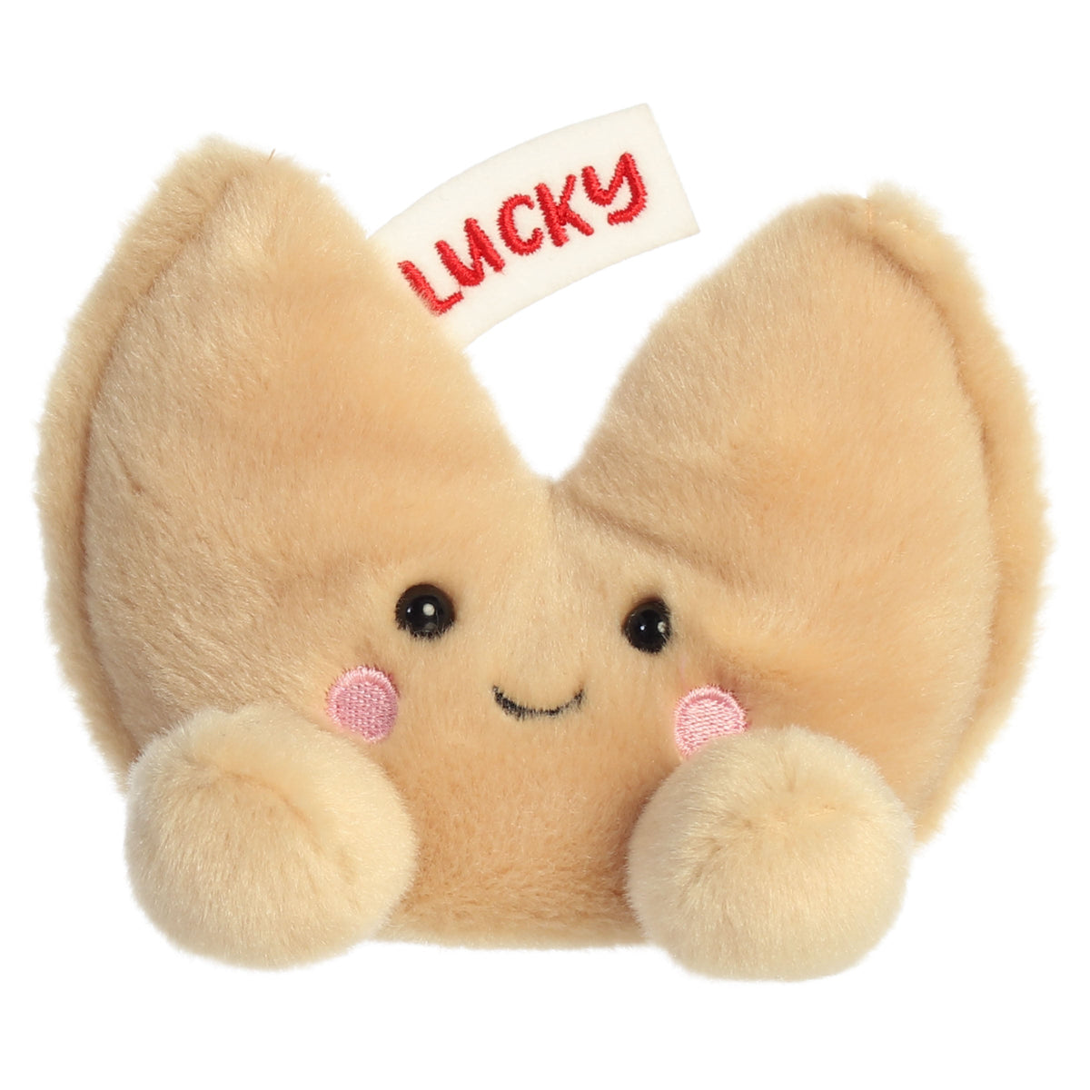 Palm Pals 5 Inch Lucky the Fortune Cookie Plush Toy