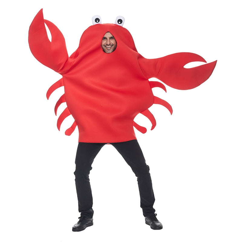 Crab Lobster Cosplay Halloween Party Stage Costume