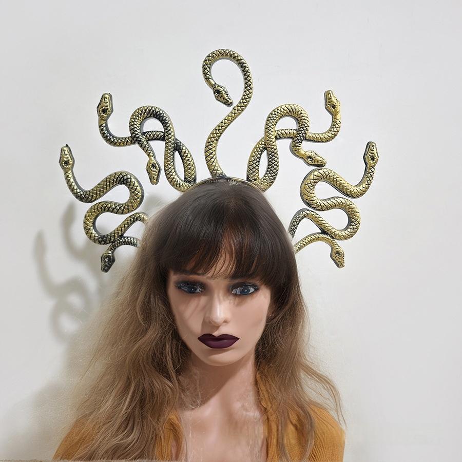 Halloween Medusa Headband Greek Mythology Costume Accessory