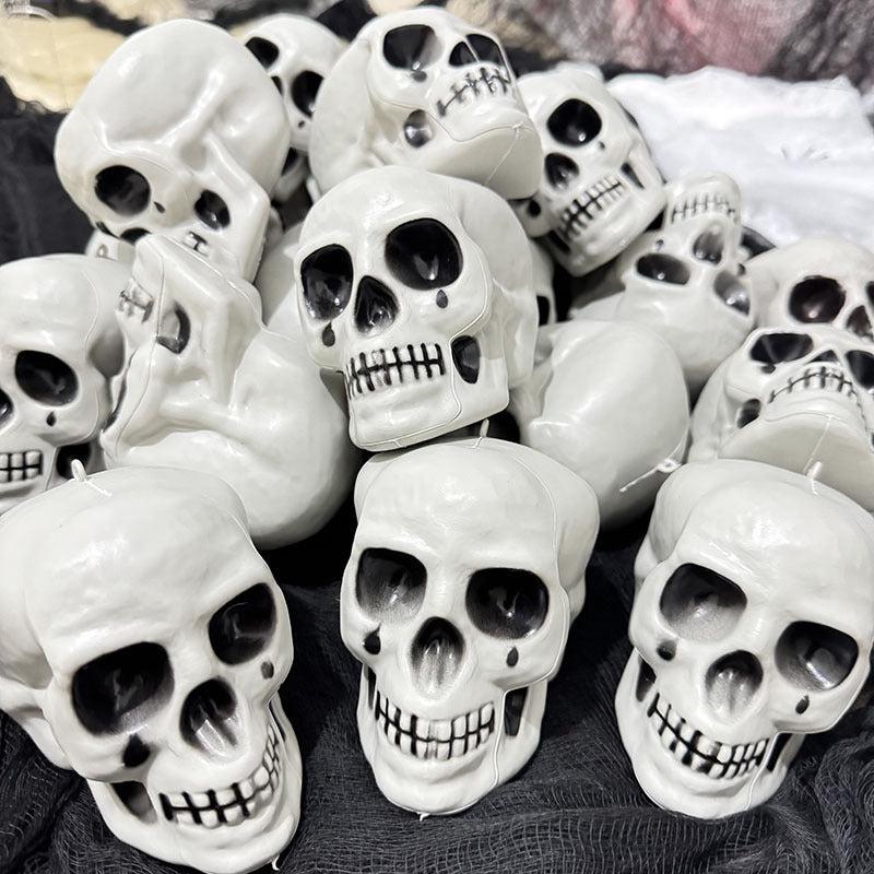 Halloween Decor Realistic Skull Head Scary Prop