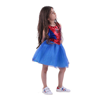 Spider-Woman Cosplay Costume For Kids Halloween Stage Performance