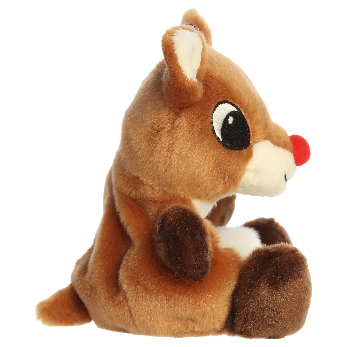 Palm Pals 5 Inch Rudolph the Red Nosed Reindeer Holiday Plush Toy