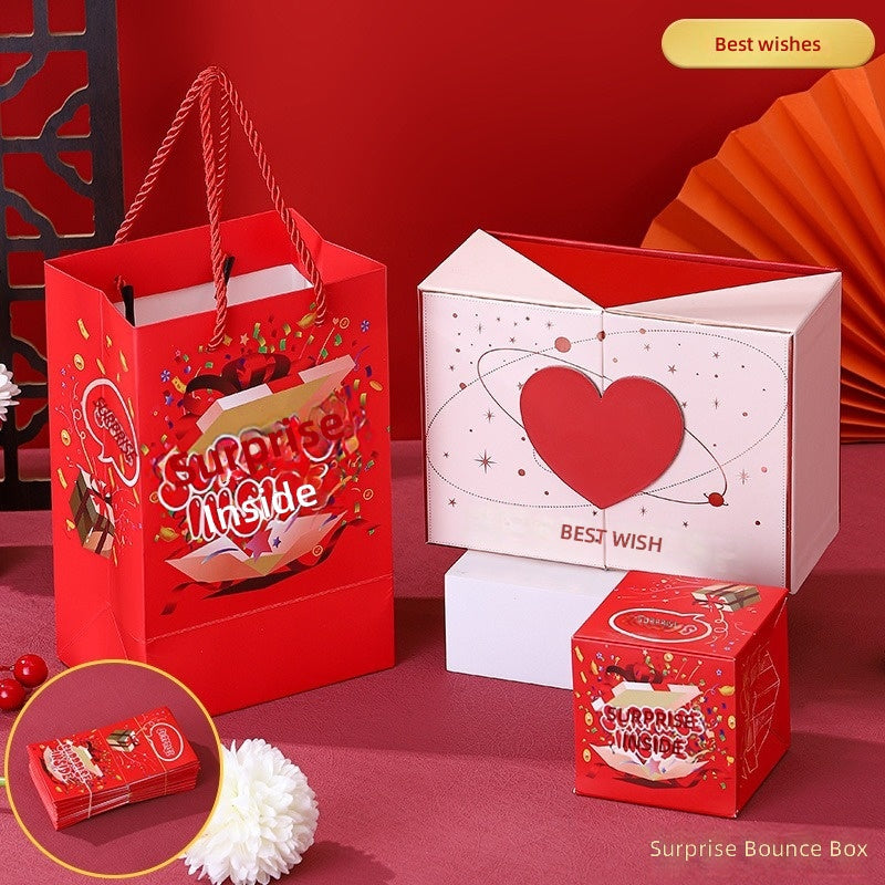 Birthday Gift Surprise Pop-Up Box Christmas Present