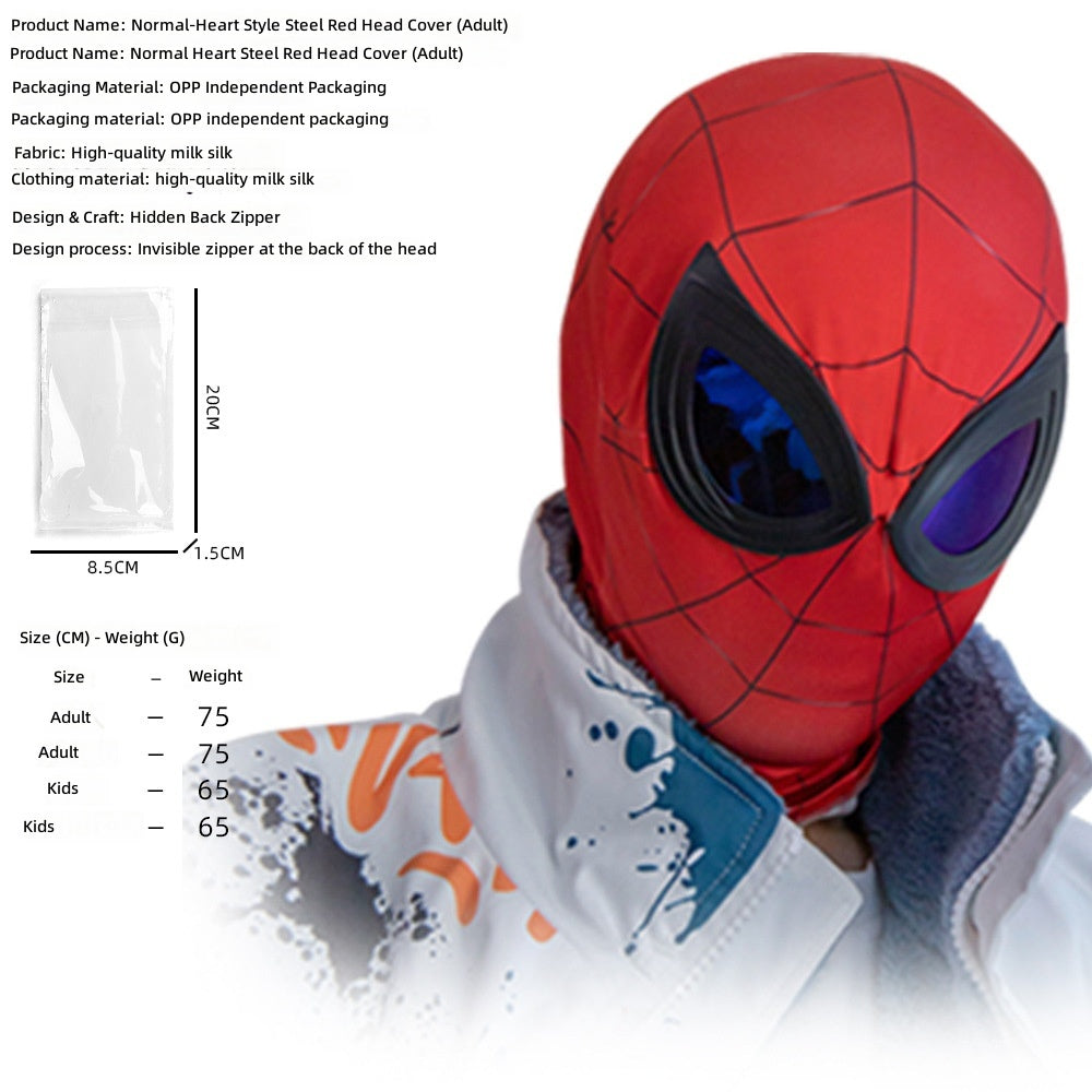 Miles Morales Spider-Man Mask Costume Halloween Cosplay
