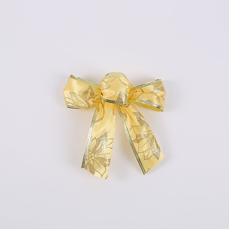 Christmas Bow Wide Ribbon Webbing