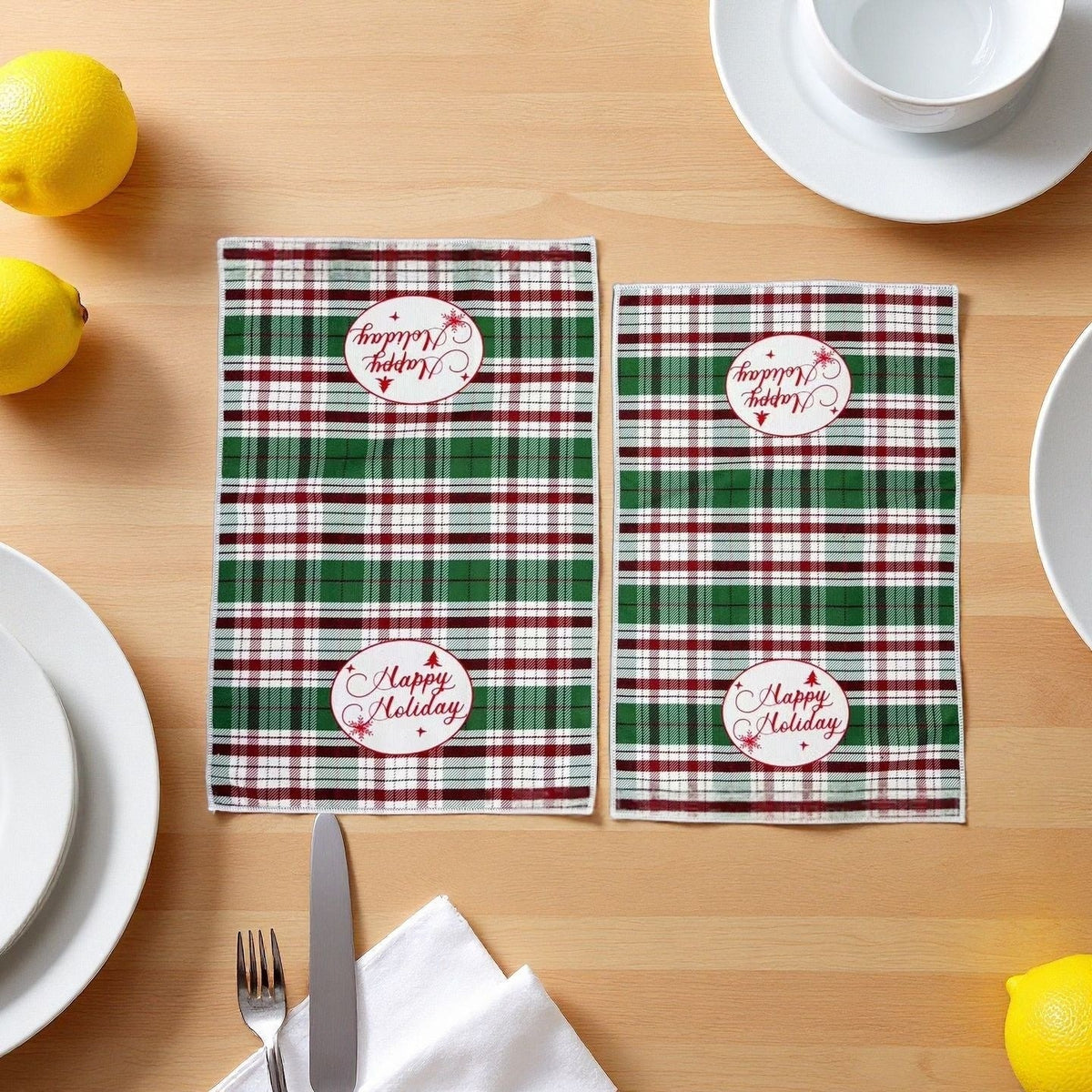 Christmas 6-Piece Kitchen Cleaning Cloth Set