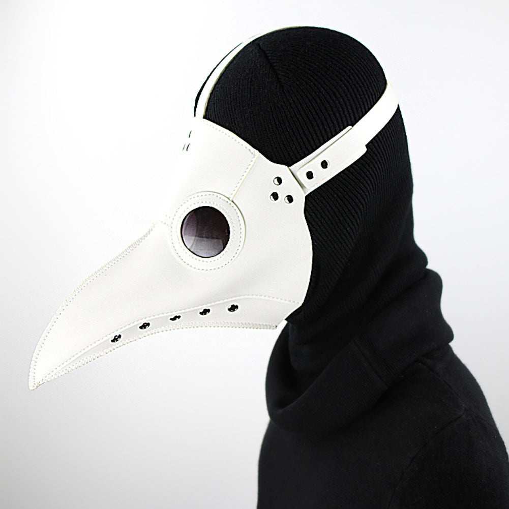 Steampunk Plague Doctor Bird Mask Head Cover Halloween
