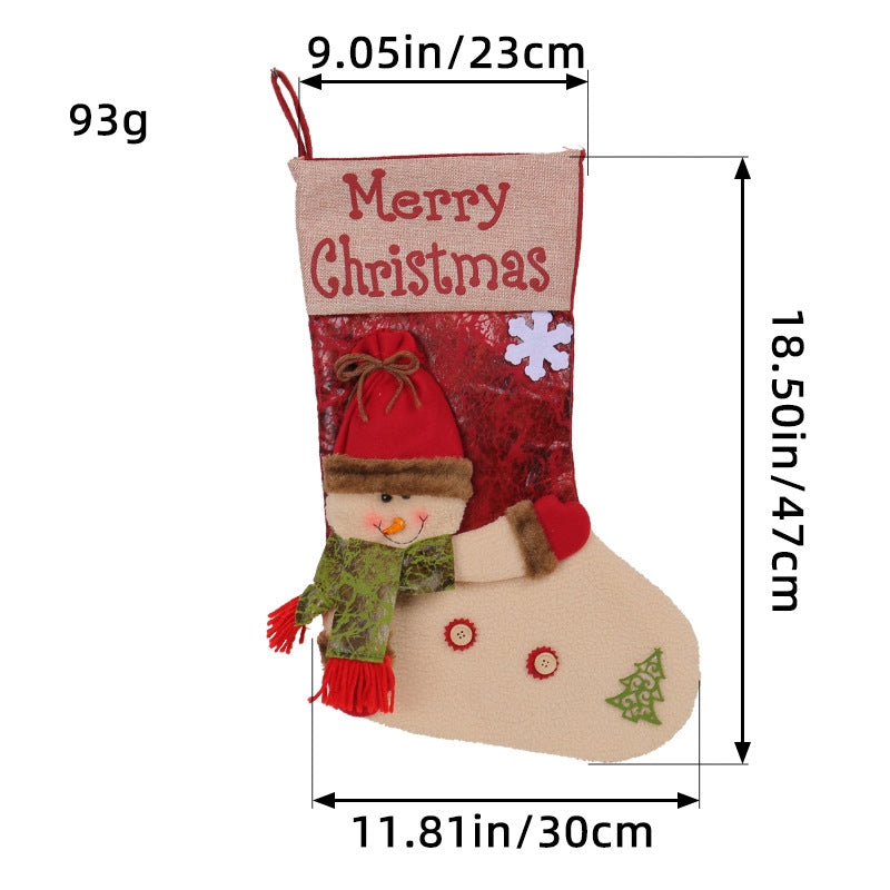 Big Head Doll Christmas Stocking
