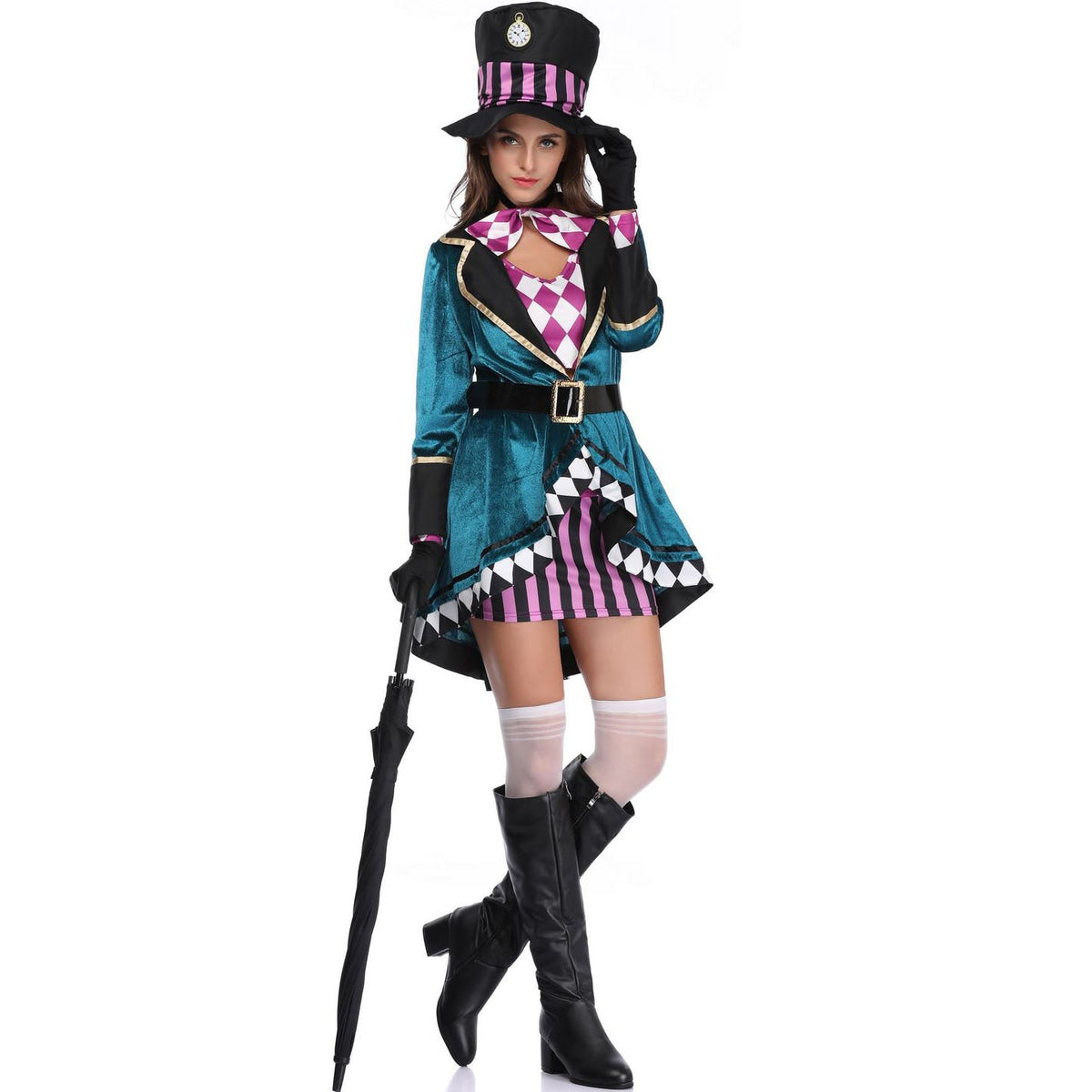 Alice Magician Costume Halloween Stage Show
