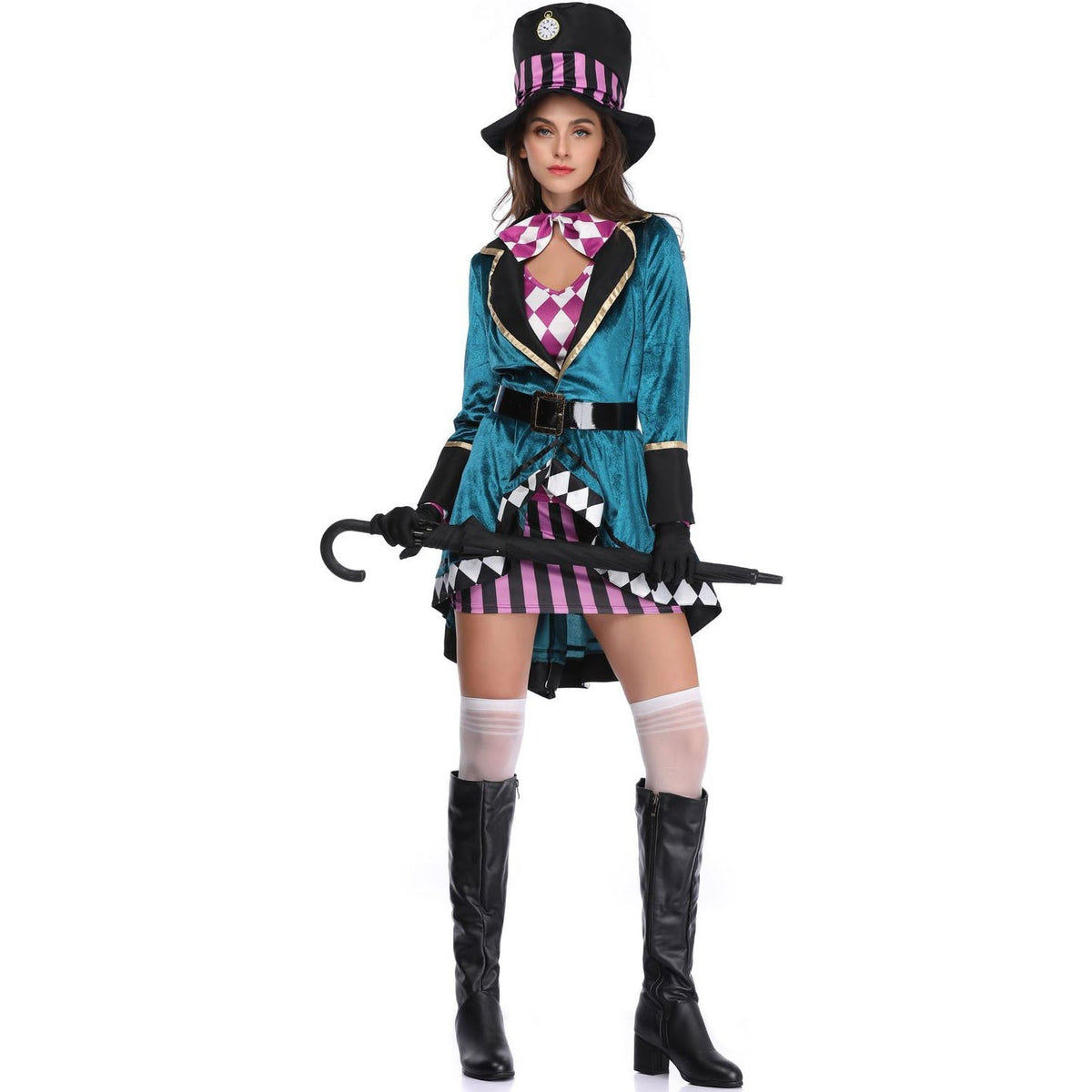 Alice Magician Costume Halloween Stage Show