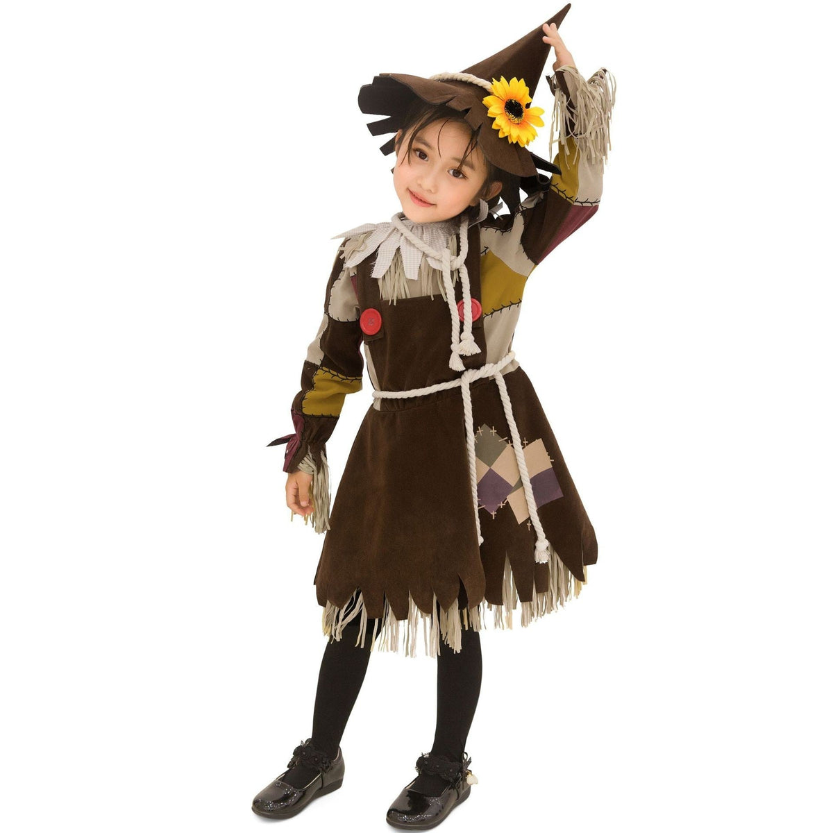 Wizard Of Oz Scarecrow Costume For Girls Halloween Stage Play