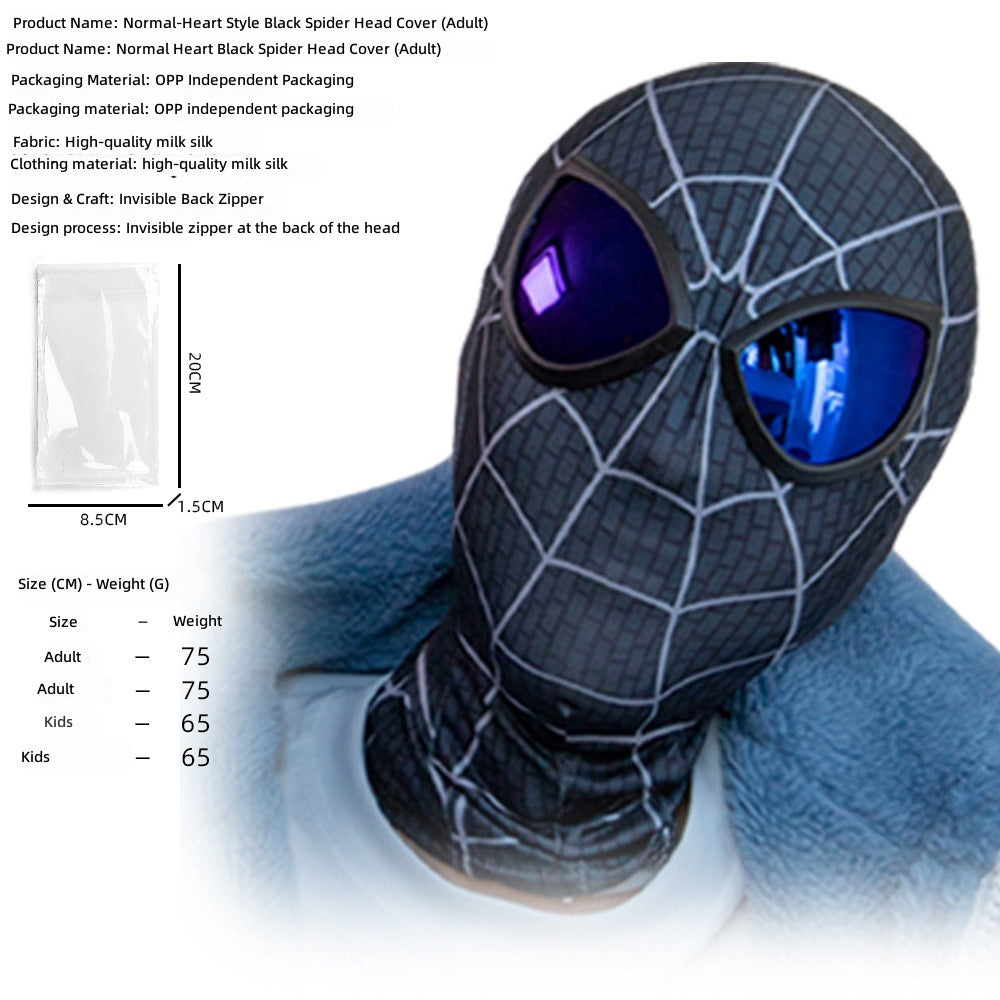 Miles Morales Spider-Man Mask Costume Halloween Cosplay