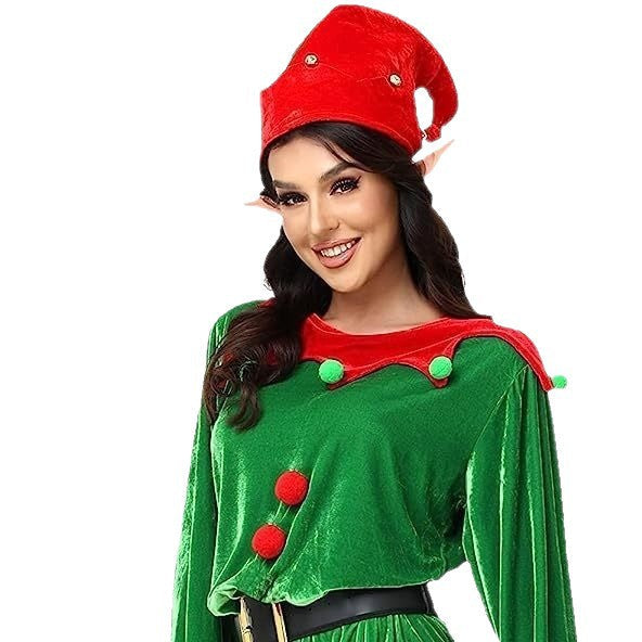 Christmas Elf Costume For Kids Boys Girls Family Matching