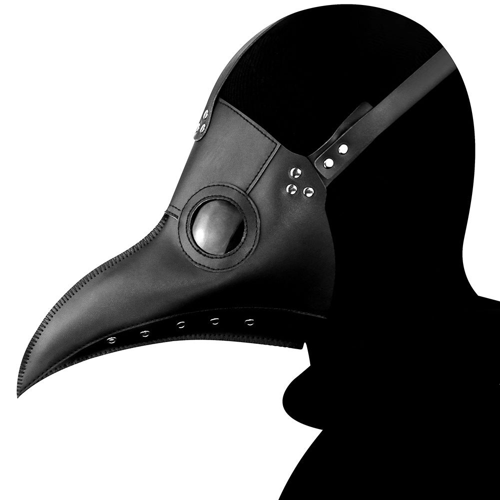 Steampunk Plague Doctor Bird Mask Head Cover Halloween