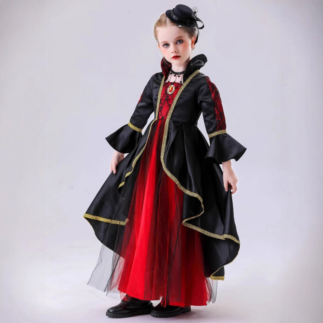 Halloween Costume Dress For Kids Cosplay Performance