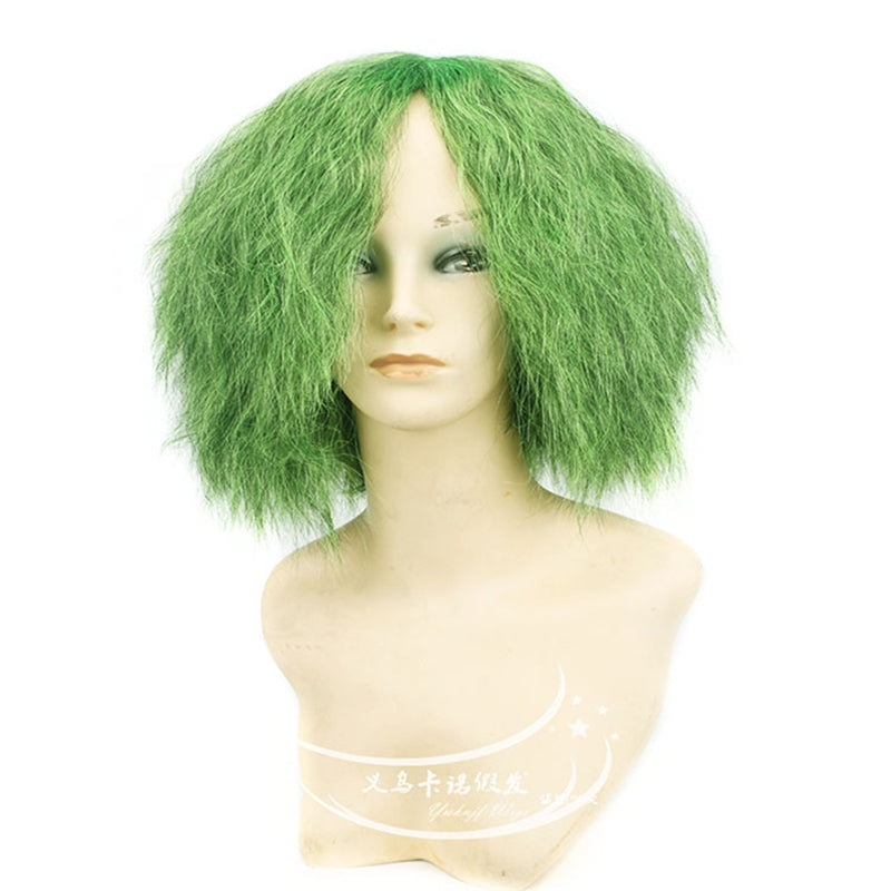 Halloween Clown Cosplay Green Anime Wig