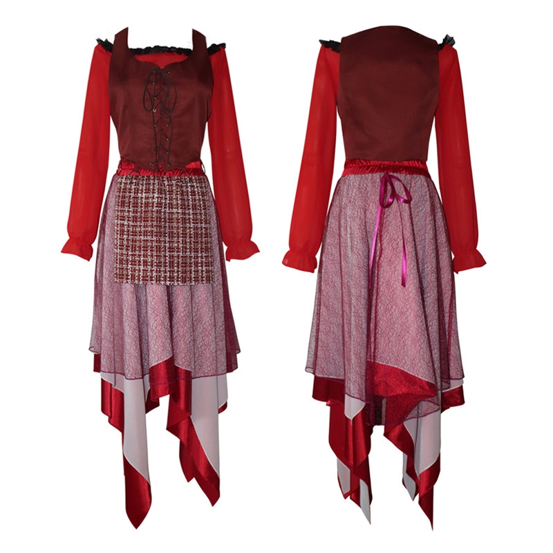 Retro Middle Ages Halloween Party Cosplay Dress