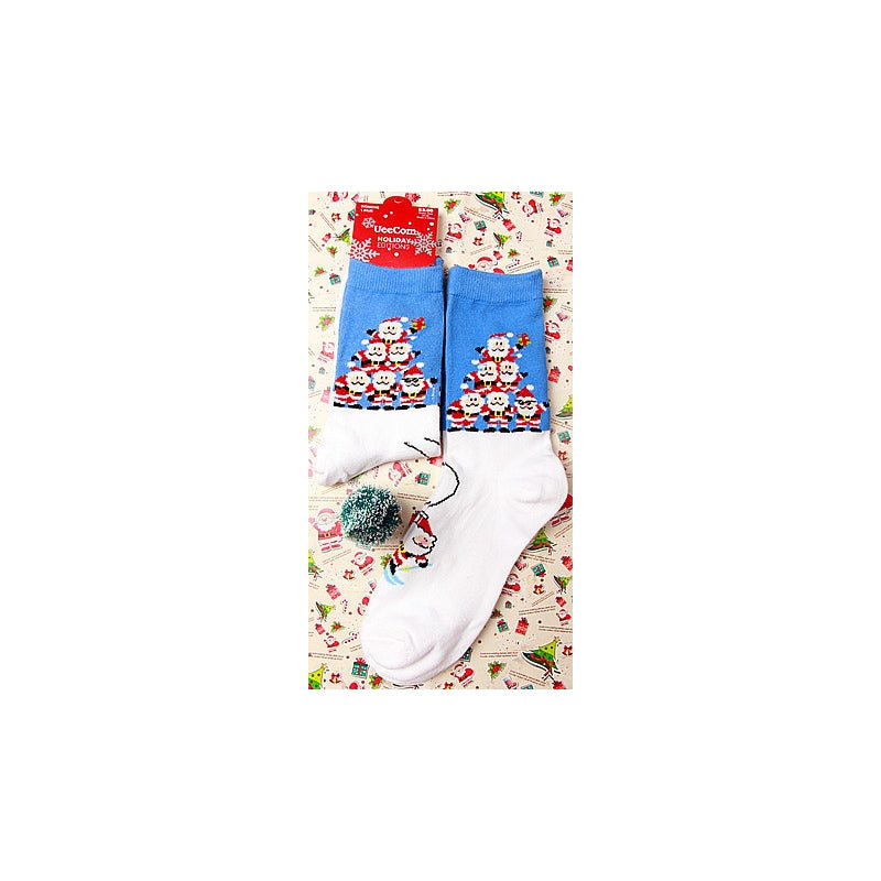 Cartoon Pattern Christmas Stocking