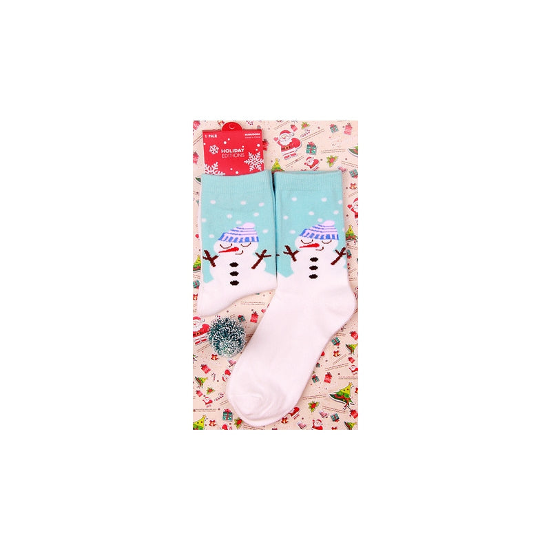 Cartoon Pattern Christmas Stocking